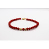 Exclusive 18K Gold and Red Coralina Bracelet – Handcrafted in Spain | Joyas Neit