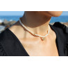 Atenea Necklace in Pearl and 18Karats Gold