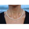 Noa Necklace in 18K Gold and Cultured Pearls