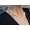 Noa Necklace in 18K Gold and Cultured Pearls