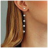 Long Cultured Pearl & 18K Gold Earrings – Timeless Elegance ✨
