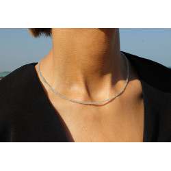 Turmaline Necklace 0.04 mm – Sterling Silver 925 | Elegant and Timeless