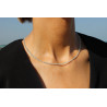 Turmaline Necklace 0.04 mm – Sterling Silver 925 | Elegant and Timeless