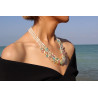 Triple Strand Cultured Pearl Necklace