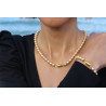 Necklace Golden Pearl
