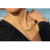Necklace Golden Pearl